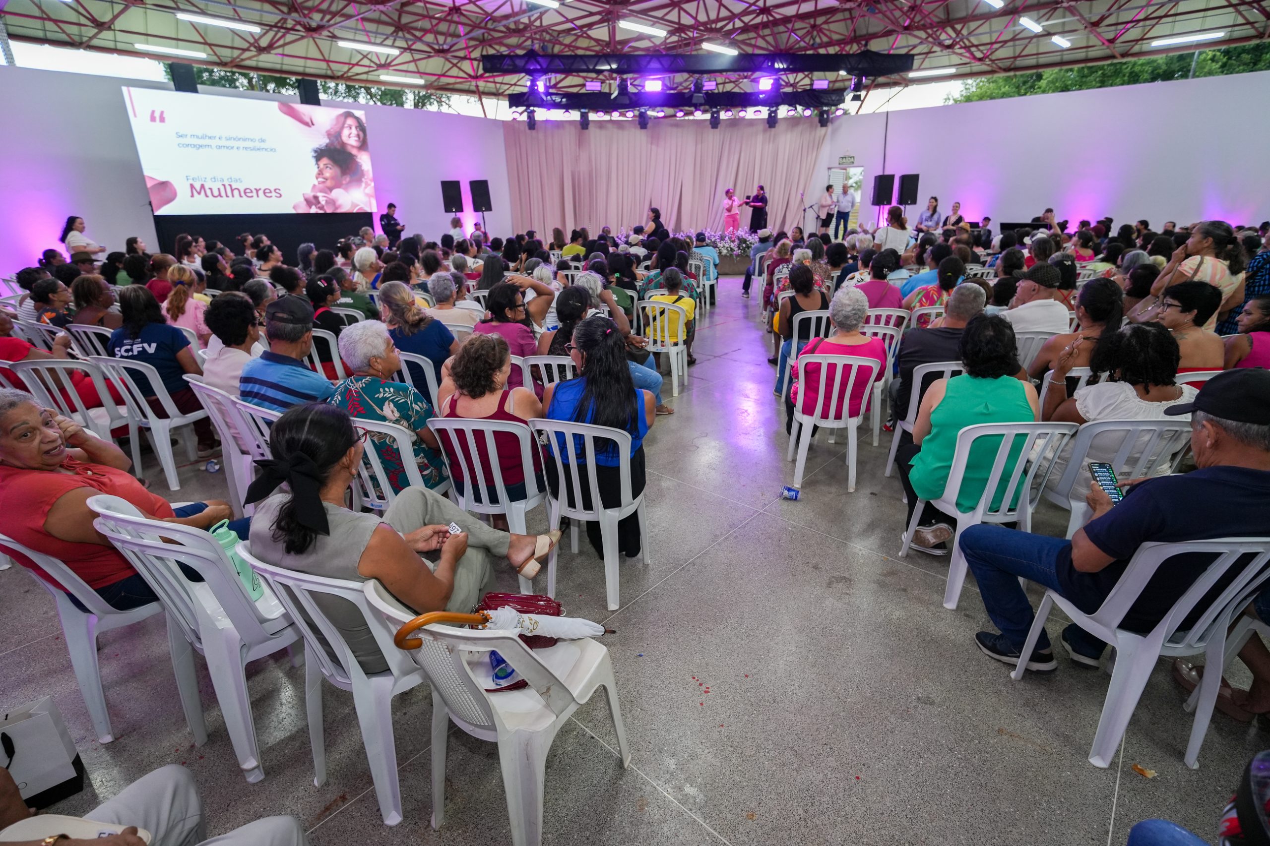 Assistência Social promove festa para população em homenagem ao Dia das Mulheres